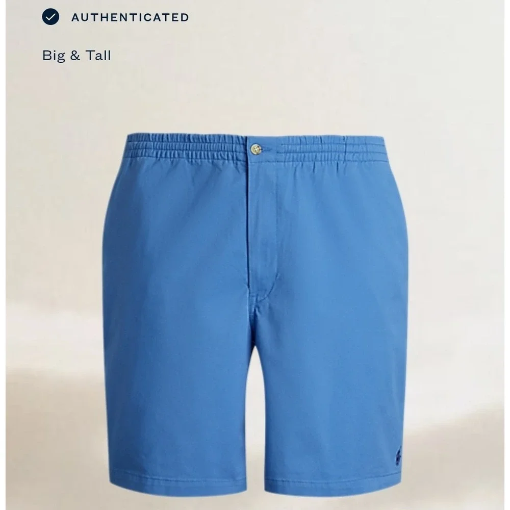 Polo Ralph Lauren Prepster Stretch Chino Shorts Blue Big & Tall Men's Size 3XB
